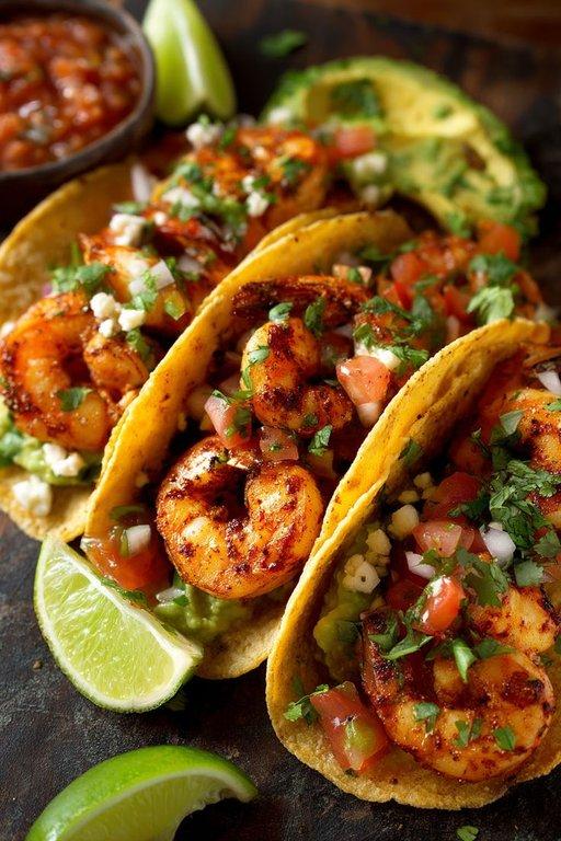 Shrimps Tacos